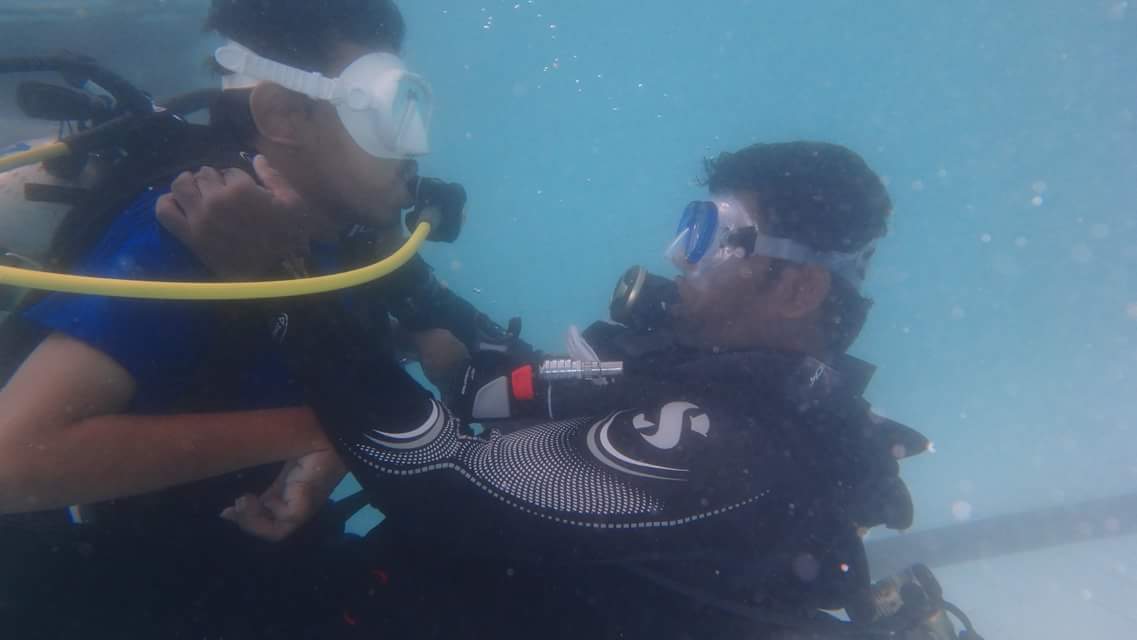 R.Satish Kumar-Scuba Diving